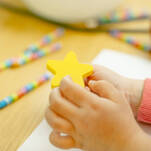 Gałka meblowa dziecięca GTV STAR żółta gwiazda - Meblownia.pl