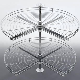 Półka obrotowa 3/4 REJS NOVA fi 690 biała