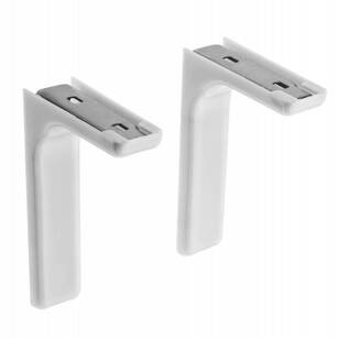 Wspornik do półek WS24 GTV 240 mm biały - 2 sztuki