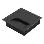 Przepust kablowy GTV MERIDA 80*80 czarny - Meblownia.pl