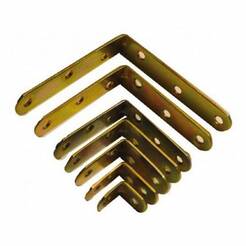 Kątownik budowlany 50 mm żółty ocynk