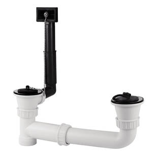 Armatura odpływowo-przelewowa BLANCO 2x1,5" [TOP ED]