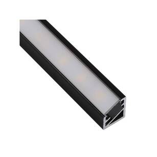 Profil LED DESIGN LIGHT TRILINE MINI 2,9m czarny + klosz mleczny