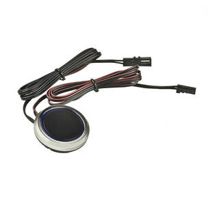 Włącznik dotykowy DESIGN LIGTH W02 ściemnialny czarny