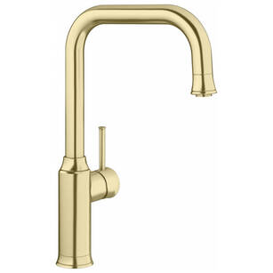  Bateria kuchenna BLANCO LIVIA-S satynowe złoto z wyciąganą wylewką 526687