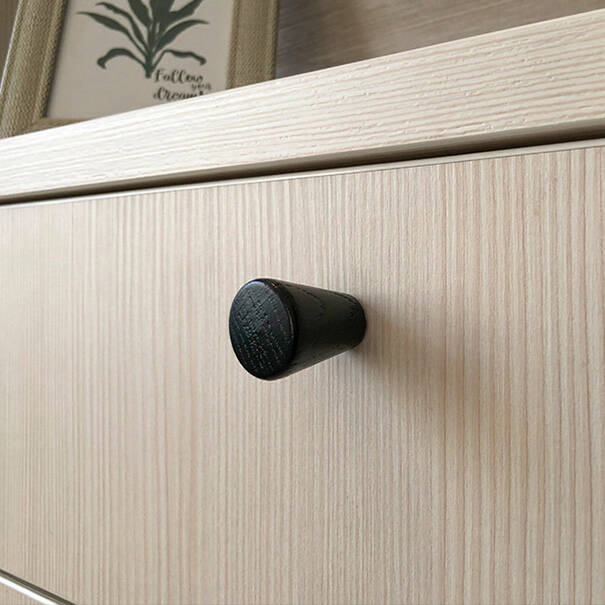  Gałka meblowa TULIP TAPER czarna - Meblownia.pl