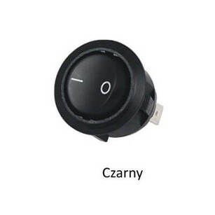 Włącznik kołyskowy DESIGN LIGHT W11 czarny