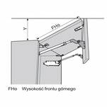 BLUM - Podnośnik AVENTOS HF średni 20F2500.05 - meblownia.pl