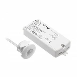 Włącznik bezdotykowy GTV PIR 500W AE-WBEZDPIR-10 240V BIAŁY