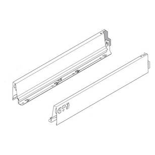 Boki BLUM TANDEMBOX ANTARO N biały 500 komplet - pod piekarnik