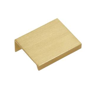 Uchwyt meblowy krawędziowy GTV HEXI 32/50 mm złoto szczotkowane