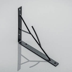 Podpórka pod półkę GTV Tree 20x71 czarna