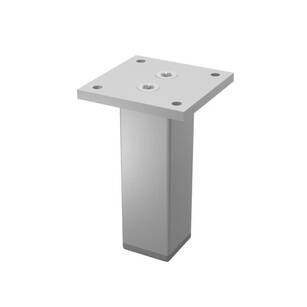 Nóżka meblowa FEST 100 mm 30x30 aluminium regulowana