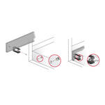 Mocowanie cokołu ITALIANA do szaf - Meblownia.pl