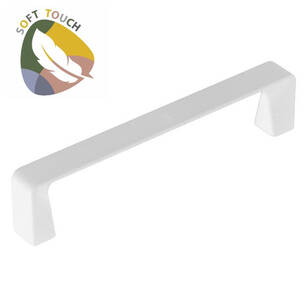 Uchwyt meblowy GAMET UU52/128 biały - soft touch