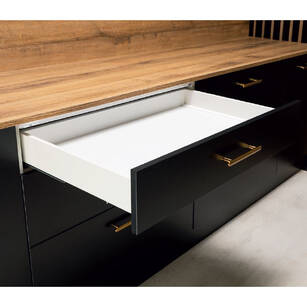 Szuflada HAFELE MATRIX S SLIM 450 H-84 biała 514.11.704