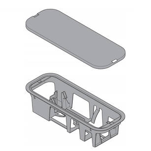 Uchwyt BLUM zasilacza na dno SERVODRIVE Z10NG000