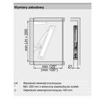  Podnośnik BLUM AVENTOS HK-XS słaby 20K1101 - Meblownia.pl