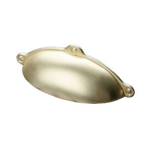 Uchwyt meblowy GTV MARSALA złoty szczotkowany "muszelka"