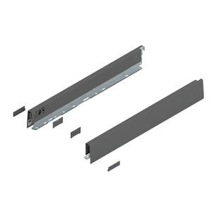 Bok MERIVOBOX BLUM "N" 400 antracyt 470N4002S komplet 