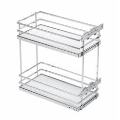  Kosz cargo GTV MOVIXPRO 300 chrom + biały (bez prowadnic) KO-300BO-01B