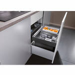 Sortownik na śmieci BLANCO SELECT II 45/2 - Meblownia.pl