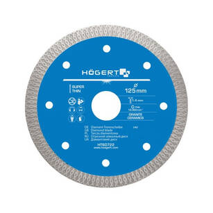 Tarcza diamentowa HOGERT do ceramiki 125mm HT6D722