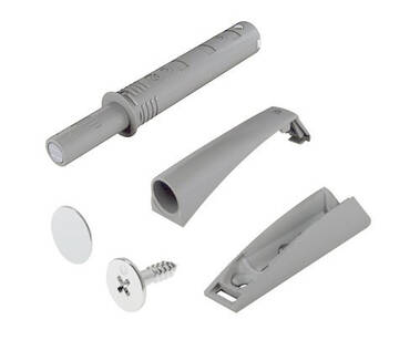 Odbojnik K-PUSH ITALIANA krótki z magnesem szary