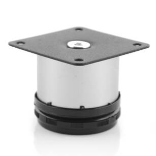 Nóżka meblowa okrągła 272D H-50 aluminium