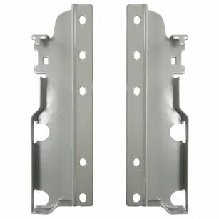 Złączka ścianki tylnej GTV wysoka szara L+P