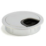 Przepust kablowy GTV fi 60 metalowy aluminium - Meblownia.pl