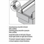 Znacznik do mocowania frontu GTV MODERN BOX - 2 sztuki - Meblownia.pl