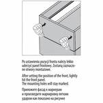 Znacznik do mocowania frontu GTV MODERN BOX - 2 sztuki - Meblownia.pl