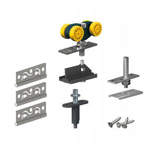 Komplet złączek do 2 skrzydeł VALCOMP HERKULES PLUS 25kg 229-026