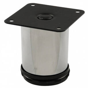 Nóżka meblowa okrągła 272D H-50 chrom