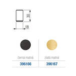  Gałka meblowa TULIP MELLA złoty mat - Meblownia.pl