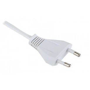 Przewód DESIGN LIGHT 2metry 2 x 0,75 mm2 z wtyczką EURO biały