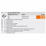 Podkłada dystansowa do zestawu SPACE STEP BLUM Z95D4100 - 1 sztuka - Meblownia.pl