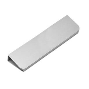 Uchwyt meblowy krawędziowy FEST FE-6 128 zaokrąglony aluminium