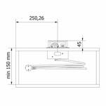 Gniazdo meblowe GTV AVARO 1x230V (french) + 2xUSB białe  AE-PB1FAVA-10 - Meblownia.pl