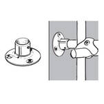 Rozeta - końcówka mocująca *25 SHOPLINE AC510-D chrom - Meblownia.pl