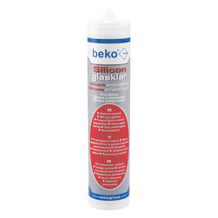 Silikon krystalicznie przeźroczysty BEKO 310 ml