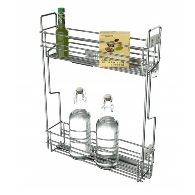 Kosz cargo HAFELE MATRIX S35 20 chrom - mocowanie boczne prawe