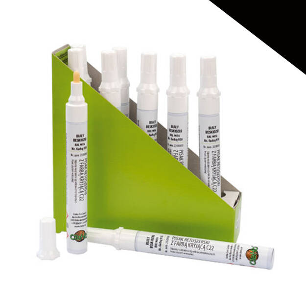 Pisak retuszerski z farbą kryjącą C22 - 950 czarny - Meblownia.pl