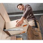  Prowadnica BLUM TANDEM BLUMOTION 450 mm płyta 17-19 mm częściowy wysuw 550F4500B - Meblownia.pl