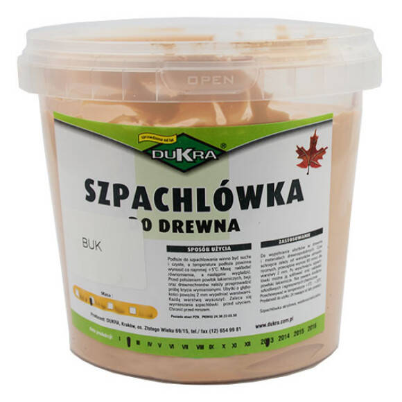 Szpachlówka do drewna 600g buk - Meblownia.pl