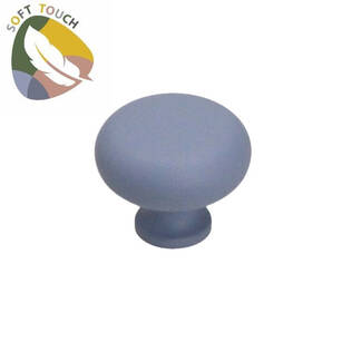 Gałka meblowa GAMET GP16 lawendowa - soft touch