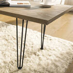 Noga meblowa ARTO GTV 406 mm - czarny mat - Meblownia.pl