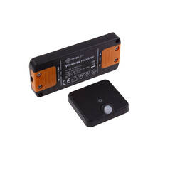 Bezprzewodowy zestaw do szaf DESIGN LIGHT Deli2 PIR czarny