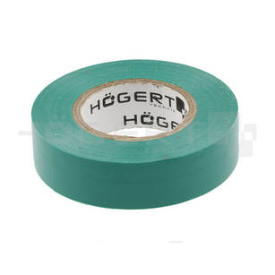 Taśma izolacyjna PVC HOGERT HT1P284 zielona 20m
